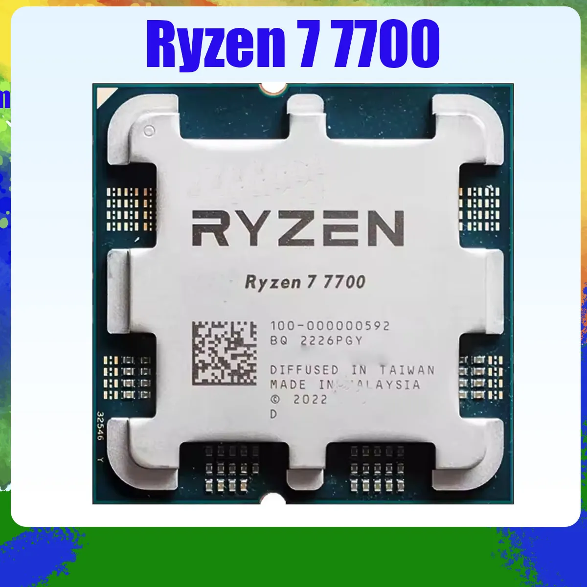[Br] Ryzen 7 7700 5.3ghz 8 Cores / 16 Threads 40mb Cache 5nm Tdp 65w Am5  #Aliexpress ????